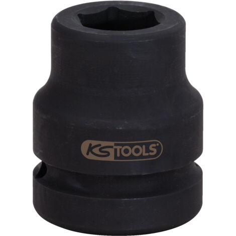 KS Tools - Douille à chocs porte-embout 1'', 6 pans 22 mm - 450.0438 (1/2)