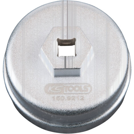KS Tools - Cloche filtre à huile 3/8 64,5mm 14 pans 1 encoche du coffret 150.9210. - 150.9212 (1/3)