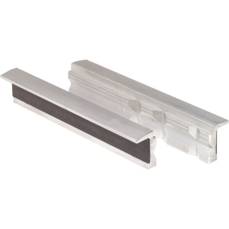 Kstools – Mordaches en aluminium aimantées pour étaux – Longueur 100mm – Maintien optimal des pièces trapèzoïdales – Pour environnements de travail exigeants (1/2)