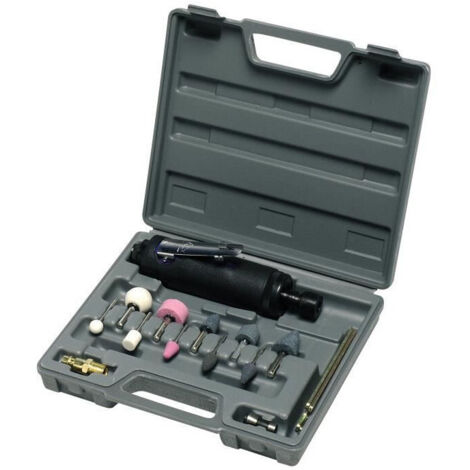 Bricolage Outillage Outillage électroportatif Meuleuse MICHELIN Coffret Meuleuse Droite pneumatique + 10 Meules (1/2)