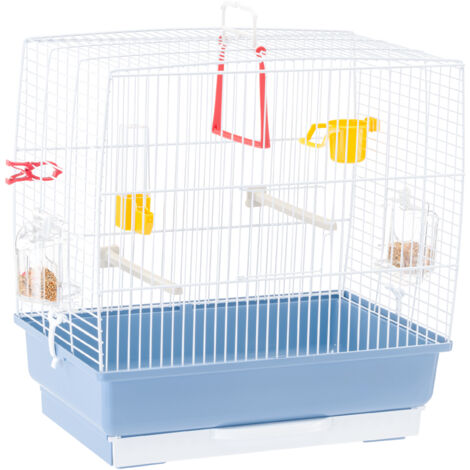 Ferplast REKORD 2 FERPLAST Cage à Oiseaux REKORD 2 : Idéale pour canaris, perruches, pinsons. Accessoires inclus.. Variante REKORD 2 - Misure: 39 x 25 x h 41 cm - (1/5)