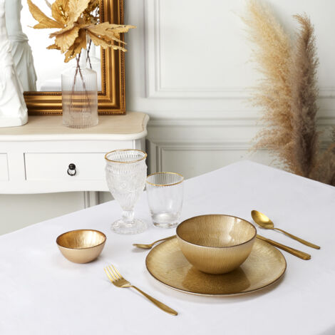 Bol En Verre Dore 70cl (1/2)