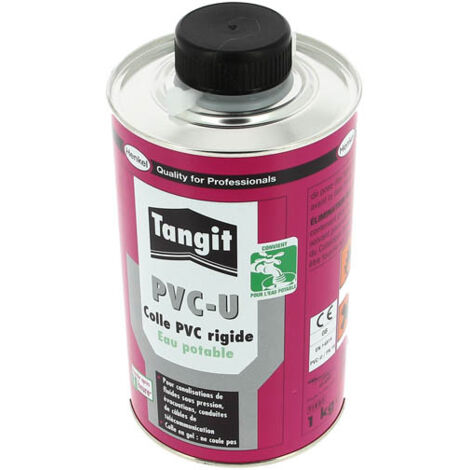 Colle Pvc Rigide Tangit 1kg Adhésion Forte Pour Eau Potable - Henkel (1/2)
