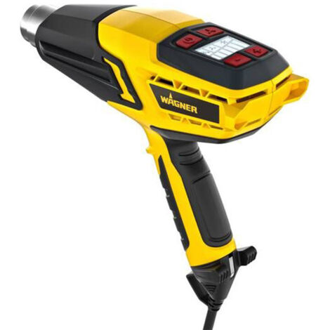 Wagner – Décapeur thermique 2000 W – Température réglable 60-600 °C – Débit d'air 800 l/min – Écran LED – Accessoires inclus