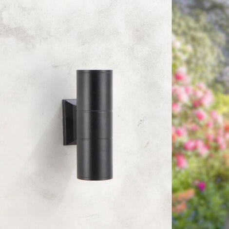 Applique de mur Tube Noir IP54 - Ledme - LM6189 (1/5)
