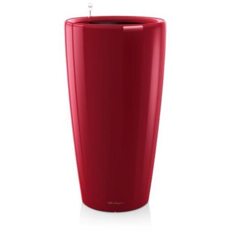 LECHUZA Pot Rondo Premium 32 - kit complet, rouge scarlet brillant Ø 32 cm (1/4)