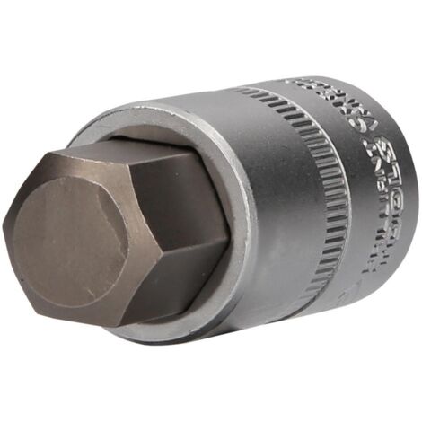 Brilliant Tools – Douille à embout 1/2' 55 mm 17 mm – Acier chrome-vanadium – Pour travaux mécaniques – BT022867 (1/4)