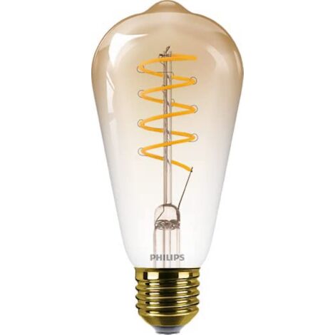 Philips ampoule LED Edison E27 25W Blanc Chaud Ambrée Compatible Variateur, Verre (1/3)