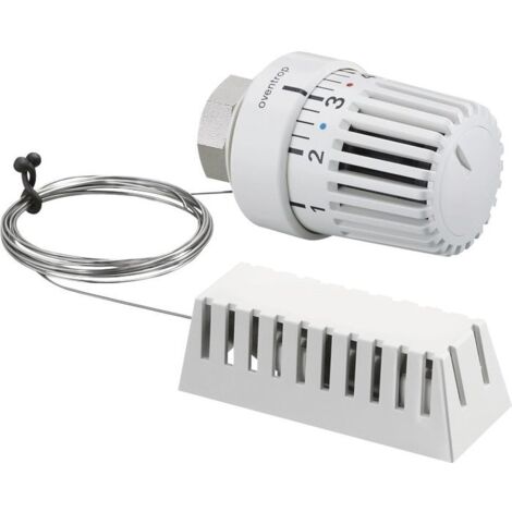 Oventrop – Tête thermostatique de radiateur avec bulbe à distance – Gamme LH – Pour radiateurs à eau chaude – Réglage précis de la température (1/4)