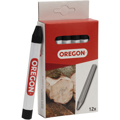 Craie forestière Oregon noir, longueur 120mm, Ø 12mm UE 12 pièces (1/4)
