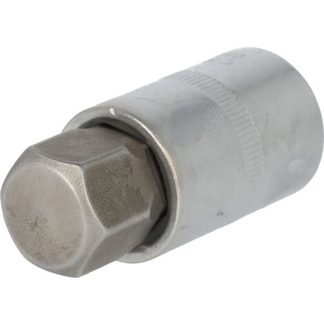 BRILLIANT TOOLS 1/2" douille embout six pans 55 mm de long 19 mm - BT022868 (1/4)