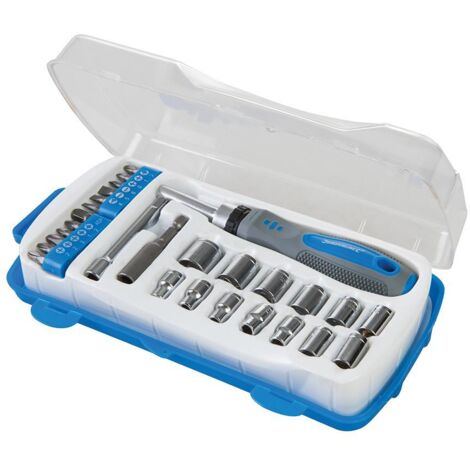 Silverline - Douilles Et Porte-douille, Coffret 28 Pcs - 28 Pcs (1/3)