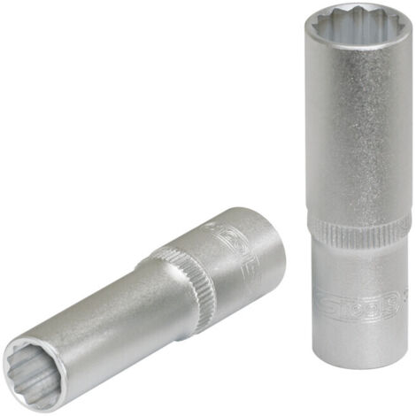KS Tools 3/8" Douille à 12 points, longue, 6 mm (1/2)