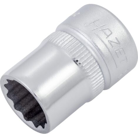 Douille 880AZ-7/16 ∙ Carré creux 3/8 pouce (10 mm) ∙ Profil Traction à 12 pans extérieurs ∙ Taille 7/16″ (1/2)