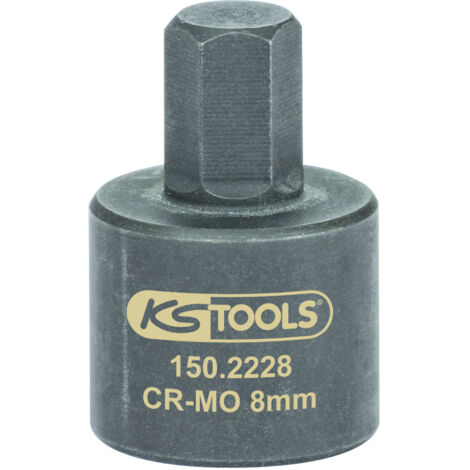 KS Tools - Douille tournevis 6 pans pour étrier de frein, 8 mm - 150.2228 (1/2)