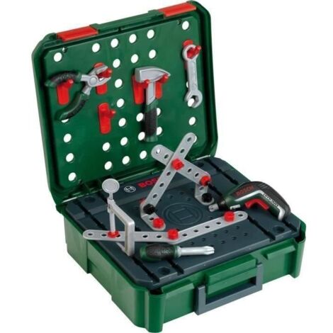 Mallette établi Bosch avec visseuse électronique Ixolino II et accessoires - KLEIN - 8396 (1/5)