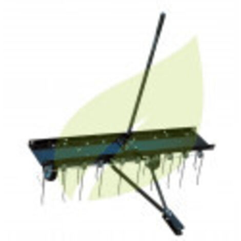 Détacheur De Mousse / Aérateur 20 Griffes Acier Sur Ressort Largeur De Travail De 100cm (1/6)