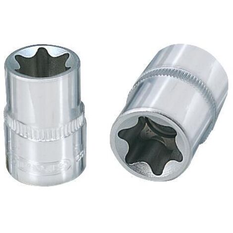 1/4" Douilles Torx E CHROMEplus, E12 (1/2)