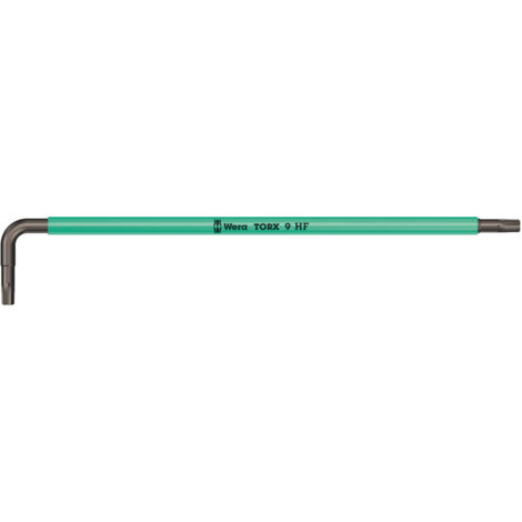 Wera 967 SXL HF 6 pans intérieurs (TX) Clé mâle coudée T 9 X863931 (1/5)