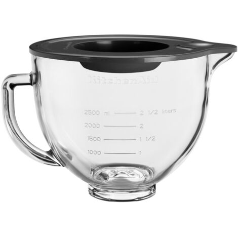 Bol en verre 4.7l pour robot pâtissier - Kitchenaid - 5KSM5GB