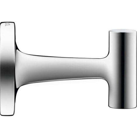 Crochet pour serviette chrome – Fixation invisible murale – Ø 50 x 73 mm – Duravit Starck T 99291000 (1/6)