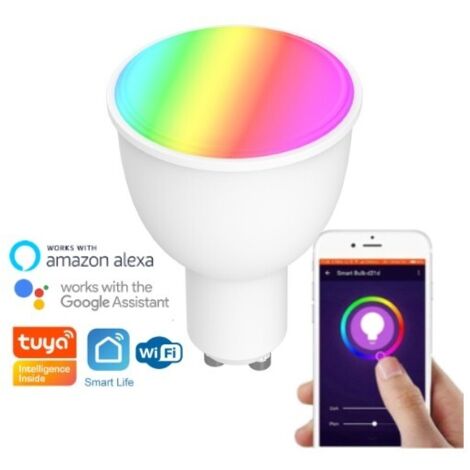 Ampoule nivian gu10 rgb dimmable wifi (1/2)