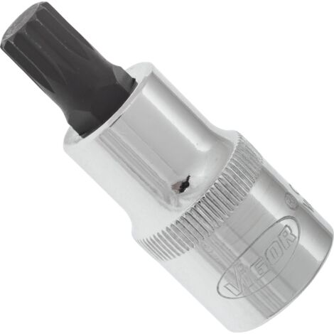 Douille mâle ∙ V2098 ∙ Carré creux 1/2 pouce (12,5 mm) ∙ Profil denture multiple intérieur XZN ∙ Taille M10 (1/3)