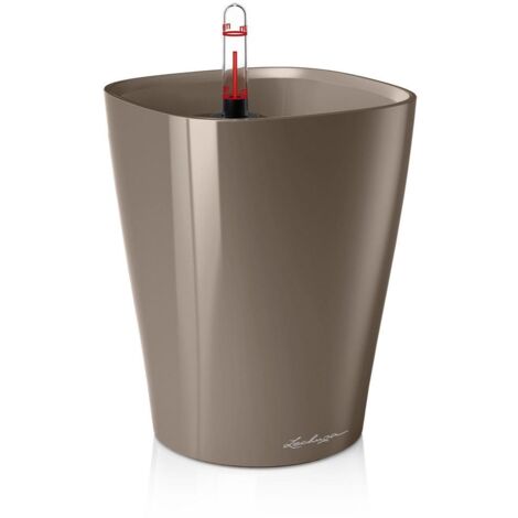 Pot Lechuza Deltini - Différents Coloris Taupe (1/4)