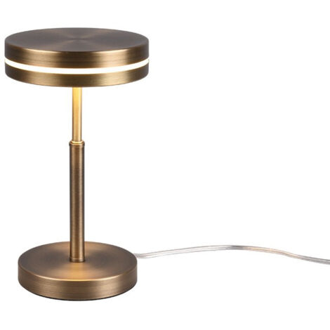 Lampe Moderne Table De Chevet Disco Led Laiton Vieilli Franklin Trio Lighting (1/4)