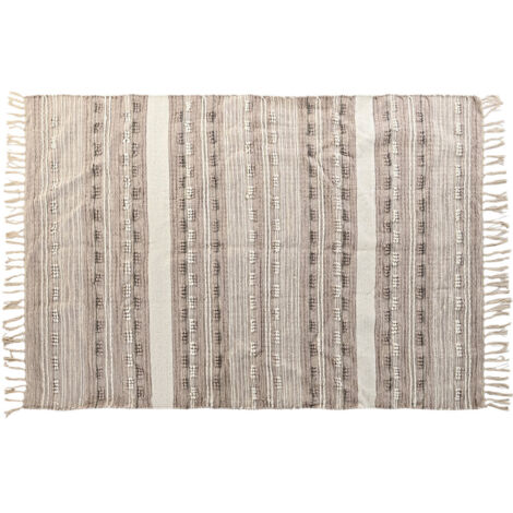 DKD Home Decor Tapis Frange Boho Multicolore 120x180 cm (1/4)