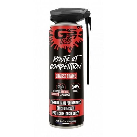 GS27 - Graisse chaîne moto route et compétition - 300 ml - MO114121 - Ce produit de marque GS27 est neuf. (1/2)