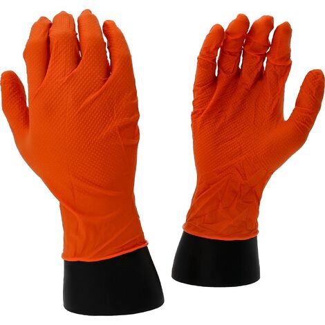 Gants en nitrile, XL, pack de 100 (1/4)