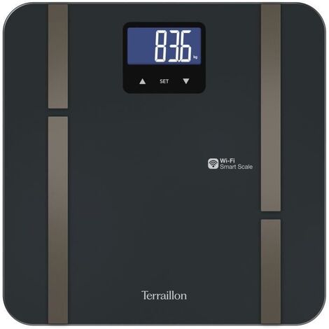 Pèse-personne - Terraillon - MASTER FIT ULTRA - Électronique, connecté WIFI - IMC - Analyse de masse - Apport calorique quotidien (1/4)