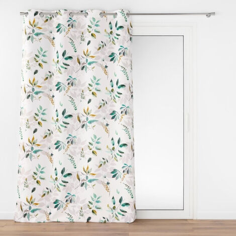 Rideau a oeillets 140 x 260 cm polyester imprime dilaris Sans (1/4)