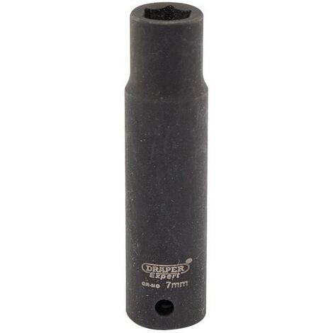 Draper 406D-MM Expert 7mm 1/4in Square Drive Hi-Torq 6 Point Deep Impact Socket