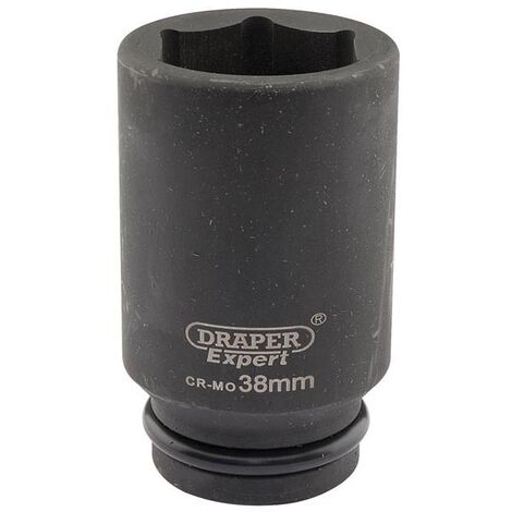 Draper 419D-MM Expert 38mm 3/4in Square Drive Hi-Torq 6 Point Deep Impact Socket