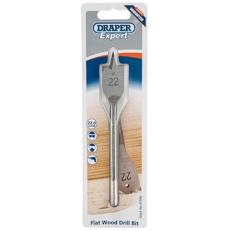 DRAPER 41590 Expert 22.0mm Flat Wood Bit
