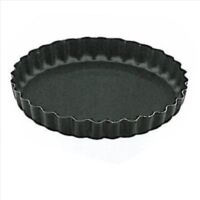 Lacor Moule à tarte noir 32 cm aluminium antiadhésif