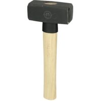 Kstools – Massette en acier 1500 g – Manche en hickory 280 mm – Norme DIN 6475 – Frappe précise pour bois dur