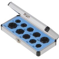 Extracteurs de boulons, coffret 10 pcs 10 pcs
