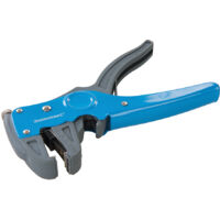Silverline – Pince à dénuder ajustable 2-en-1 – Capacité de dénudage 0,2 à 0,6 mm² – Mécanisme de réglage automatique – Lame coupe-fil incluse