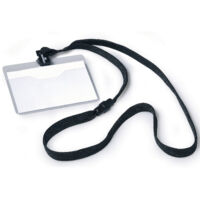 DURABLE, Badge à bande textile, avec pince, h x l 60 x 90 mm,