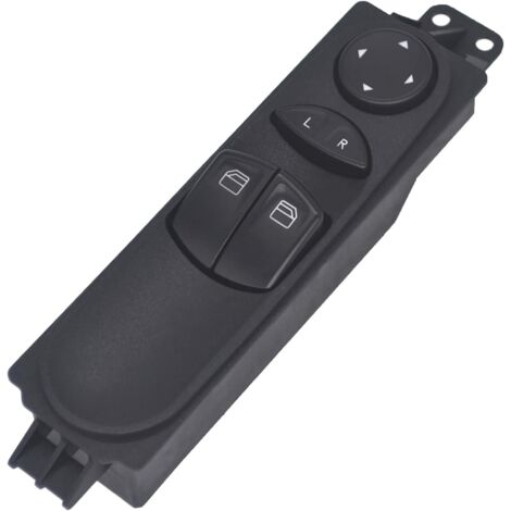 Interrupteur Lève Vitre Vito W639, Bouton Commande Principal Fenêtre pour Viano Bus Mixto Box 6395450913 côté conducteur