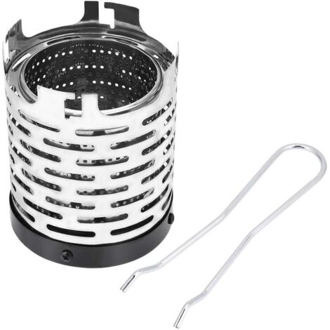 Memkey – Réchaud à gaz portable 1 brûleur – Acier inoxydable résistant à la chaleur – Design compact pour camping et randonnée – Léger et pliable