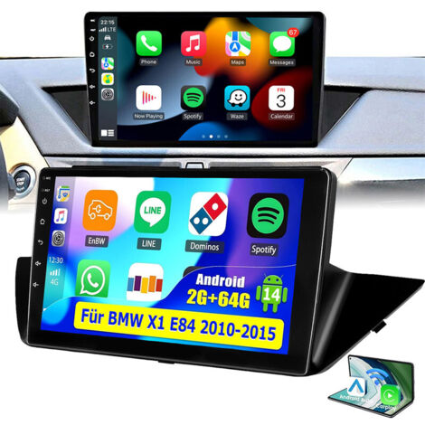 Autoradio Android 14 pour BMW X1 E84 2010-2016 Apple CarPlay 10,1" Navigation GPS - 2+64G (1/5)