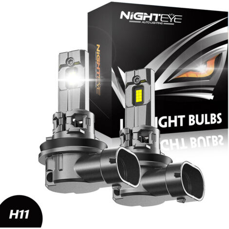 2x phares LED H11 70W 30000LM lampes halogènes homologuées Canbus sans erreur (1/5)