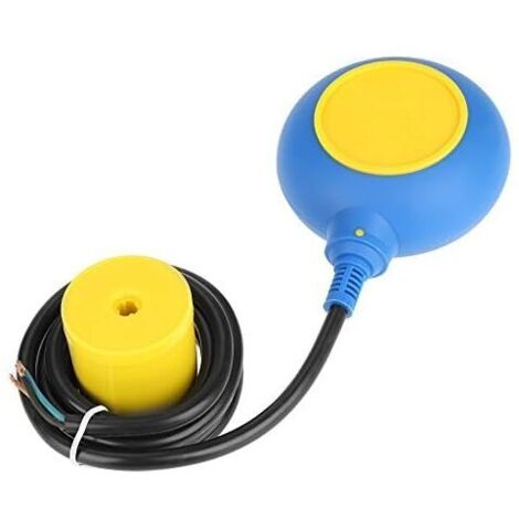Debuns – Capteur de niveau liquide interrupteur à flotteur 220V 16A – Longueur câble 2m – Anti-interférence et résistance à la corrosion (1/5)