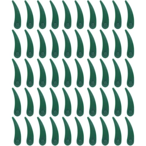 Lot de 50 lames de rechange en plastique pour coupe-bordures Bosch Durablade Art 23-18 LI Art 26-18 LI (1/4)