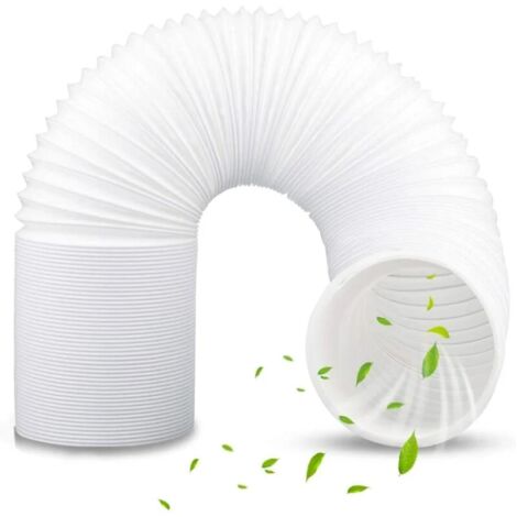 Fei Yu – Tuyau d'évacuation flexible 150mm pour climatiseur mobile – Longueur extensible 1,5m – Matériau PP résistant à la chaleur et corrosion (1/5)