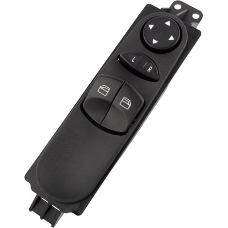 Houhence – Interrupteur lève vitre Mercedes Vito W639 – Bouton commande principal pour Viano Bus Mixto 6395450913 – Adaptabilité et durabilité